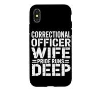 Épouse d'agente correctionnelle Coque pour iPhone X/XS
