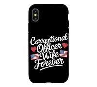 Épouse d'agente correctionnelle Coque pour iPhone X/XS