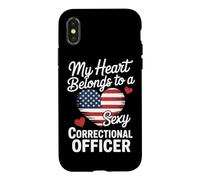 Épouse d'agente correctionnelle Coque pour iPhone X/XS