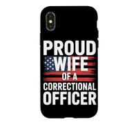Épouse d'agente correctionnelle Coque pour iPhone X/XS