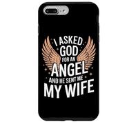 Épouse J'Ai demandé Un Ange à Dieu et il m'a envoyé ma Femme Coque pour iPhone 7 Plus/8 Plus