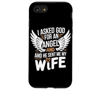 Épouse J'Ai demandé Un Ange à Dieu et il m'a envoyé ma Femme Coque pour iPhone SE (2020) / 7/8