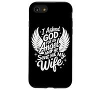Épouse J'Ai demandé Un Ange à Dieu et il m'a envoyé ma Femme Coque pour iPhone SE (2020) / 7/8