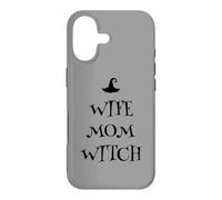 Épouse, Maman, sorcière, Maman, Humour, Sarcasme, Sarcasme, Disent Mamans Coque pour iPhone 17