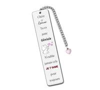 Épouse Marque-Pages Cadeaux D'Anniversaire Ma Femme Saint Valentin Noël Doux Amour Distance Vous Manquez Mignon Blanc Jour Apprécier Anniversaire De Mariage Impressionnant Souvenirs