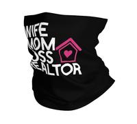 Épouse, Mère, Chef d'entreprise, Agent Immobilier Homme Femme Snood Multifonctionnel Bandana Respirant Écharpe Tube pour Cyclisme Moto Yoga Marche