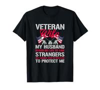 Épouse vétéran Journée des Anciens Combattants des États-Unis Femmes vétérans de l'armée américaine T-Shirt