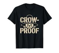 Épouvantail Amusant à l'épreuve des Corbeaux pour Halloween, Citrouille, Ferme d'automne T-Shirt Graphique avec Valeur