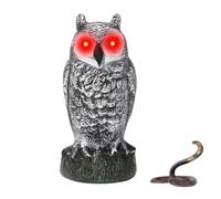 Épouvantail de, d’Amérique,épouvantail activé par Le Mouvement avec des Yeux Rouges et Un Son Effrayant | Faux épouvantails de, Statue de en PP pour protéger Les, Les Arbres et Les Fleurs des Anima