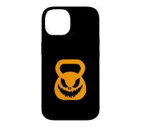 Épouvantail Kettlebell Halloween Fitness Coque pour iPhone 14