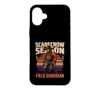 épouvantail Saison Field Guardian Halloween Horror Coque pour iPhone 16 Plus