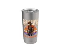 épouvantail Saison Field Guardian Halloween Horror Gobelet isotherme en acier inoxydable double paroi