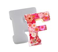 Epoxy Alphabet Moulds - Large Alphabet Epoxy Resin Mold, Large Alphabet Resin Mould, Large Letter Mould for Resin, Crystal Crafts, Easy to Demould, Party Home Decor