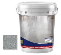 Epoxy Colored Sand Floor Paint,High-Gloss Marble Effect Coating,Garage Floors Painting,Waterproof and Non-Slip,Suitable for Indoor and Outdoor Use (Light Gray, 1kg)