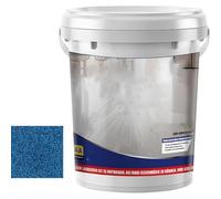 Epoxy Colored Sand Floor Paint,High-Gloss Marble Effect Coating,Garage Floors Painting,Waterproof and Non-Slip,Suitable for Indoor and Outdoor Use (Sky Blue, 0.5kg)