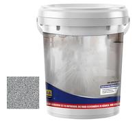 Epoxy Colored Sand Floor Paint,High-Gloss Marble Effect Coating,Garage Floors Painting,Waterproof and Non-Slip,Suitable for Indoor and Outdoor Use (Dark Gray, 1kg)