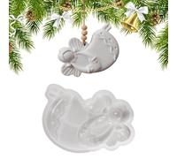 Epoxy Molds Silicone - Angel Flexible Craft Supplies, Cute Resin Molds Pendant Casting, Easy Release DIY Creation Function for Plaster Wax Christmas Ornaments, Crafting Tools, Multicolore
