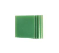 Epoxy Plate, Panneau époxy, panneau en fibre de verre G10 FR4, panneau époxy vert clair 3240, panneau en résine époxy, fibre de verre FR-4 0,5/1/1,5/2/3/4/5 mm d'épaisseur. 1 pièce.(3mm,235x235mm)