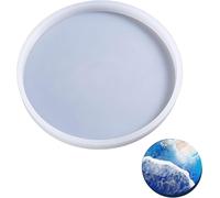 Epoxy Resin Silicone Moulds Large Round Epoxy Agate Coaster Moulds Silicone Jewelry Casting Moulds Round Coaster Moulds For Jewellery Making For Diy Tray