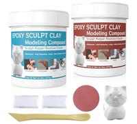 Epoxy Sculpt Pool Putty pour fuite sous l'eau, AB pâte auto-lubrifiante pour modeler, modeler, réparer, remplissage, métal, bois, carrelage, céramique blanche
