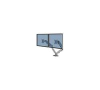 Fellowes Kit de montage bras doubles réglables pour 2 moniteurs Argent RAL 9023