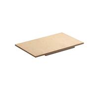 Eppicotispai Planche à découper en bois de bouleau pour pétrir ou couper la pâte avec grattoir en bois
