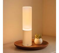 EppieBasic Lampe de table LED Charge rapide sans fil : 8 modes RVB & 2700 K, intensité variable en continu - Éclairage d'ambiance pour salon, table d'appoint et petits coins