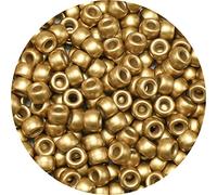 Eppingwin Assortiment de Perles (1 000 Perles Poney - Or Uni)