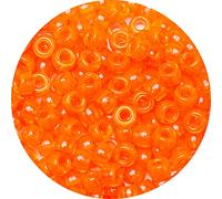 Eppingwin Assortiment de Perles (1 000 Perles Poney - Orange Transparent)