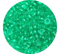 Eppingwin Assortiment de Perles (1 000 Perles Poney-Vert Transparent)