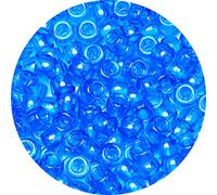 Eppingwin Assortiment de perles et de poney-bleu transparent (1 000 perles)