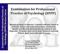 EPPP Audio Review 7 Audio CD's; 7 Hours with 4,000 Question Simulation Software; Examination for Professional Practice in Psychology Study System