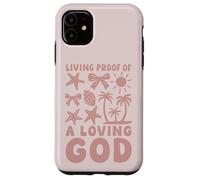 Épreuve chrétienne d'un Dieu Aimant Plage été Coque pour iPhone 11
