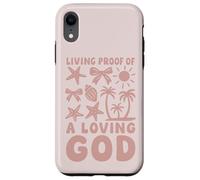 Épreuve chrétienne d'un Dieu Aimant Plage été Coque pour iPhone XR