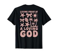 Épreuve chrétienne d'un Dieu Aimant Plage été T-Shirt