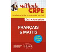 Épreuve d'admission Français & Maths - CRPE - Sylvie Descourtieux - Ellipses - broché - Scolaire / Universitaire
