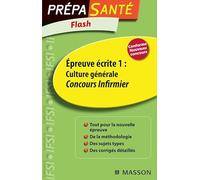 Epreuve écrite 1 : Culture générale: Concours infirmier