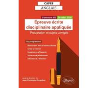 CAPES Anglais 2026 - Épreuve écrite disciplinaire appliquée: Préparation et sujets corrigés