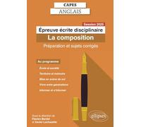 Epreuve écrite disciplinaire: La composition