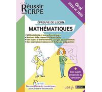 Epreuve orale Leçon - Mathématiques - CRPE 2024 et 2025 - Daniel Motteau - Nathan - broché - Scolaire / Universitaire
