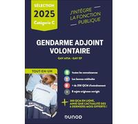 Epreuves de sélection Gendarme adjoint volontaire 2025: GAV APJA - GAV EP
