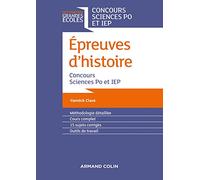 Epreuves d'histoire: Concours Sciences Po et IEP