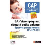 Épreuves professionnelles - CAP Accompagnant Educatif Petite enfance -2019