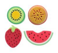 EPRHY Puff Loofah Lot de 4 éponges amusantes en polychlorure de vinyle Multicolore