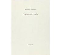 Éprouvante claire Bernard Simeone (Auteur)
