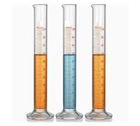 Éprouvette de mesure graduée en verre de 100 ml avec cylindre gradué
