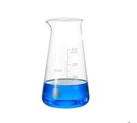 Éprouvette graduée en verre, Bécher conique en verre borosilicaté gradué de laboratoire 125/250/500 ml(500ml)