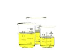 Éprouvette graduée en verre, Bécher de laboratoire en verre quartz gradué clair 1100°C 5-1000ml(25ml)