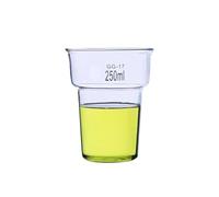 Éprouvette graduée en verre, Bécher en verre à paroi épaisse 250-400 ml(250ml)