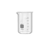 Éprouvette graduée en verre, Bécher en verre borosilicaté de forme basse avec bec verseur, tasse à mesurer transparente 50-1000ml(250)